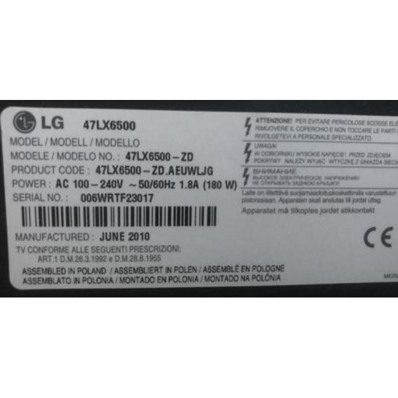 LG LED LCD 3D tv 130 cm