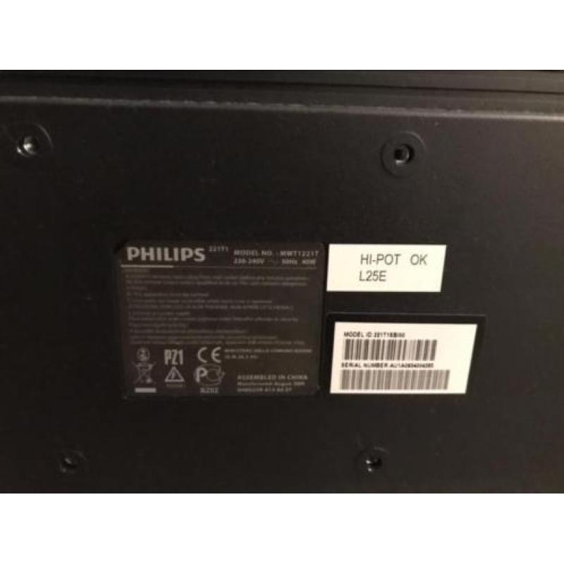 Televisie merk Philips model nummer MWT1221T