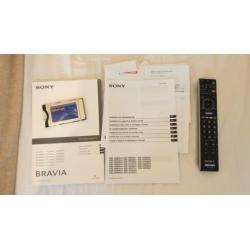 Sony 40 inch LCD-televisie 40W4000 met CI-module (Ziggo)