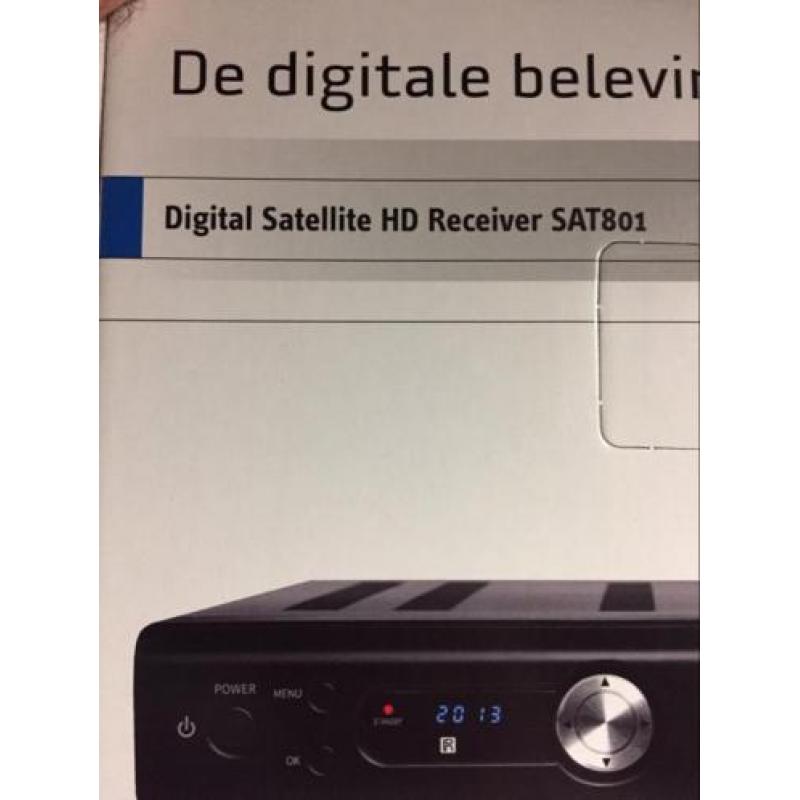 Te koop: digitale sateliet ontvanger incl schotel