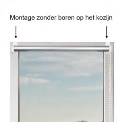 Verduisterend Rolgordijn - 70 x 150 cm - Zwart