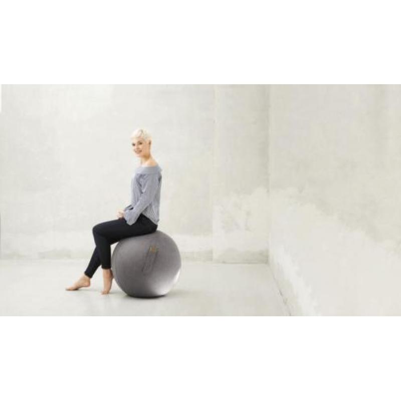 Sitting Ball Zitbal Vilt - Oker