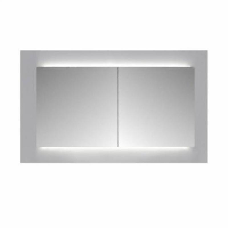 Spiegelkast Sanicare Qlassics Ambiance 70 cm 2 Deuren Gre...