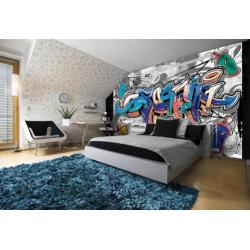 Fotobehang GRAFFITI Gratis lijm en Verzenden 12294