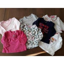 Babykleding meisje maat 50 en 56, noppies, prenatal, hema