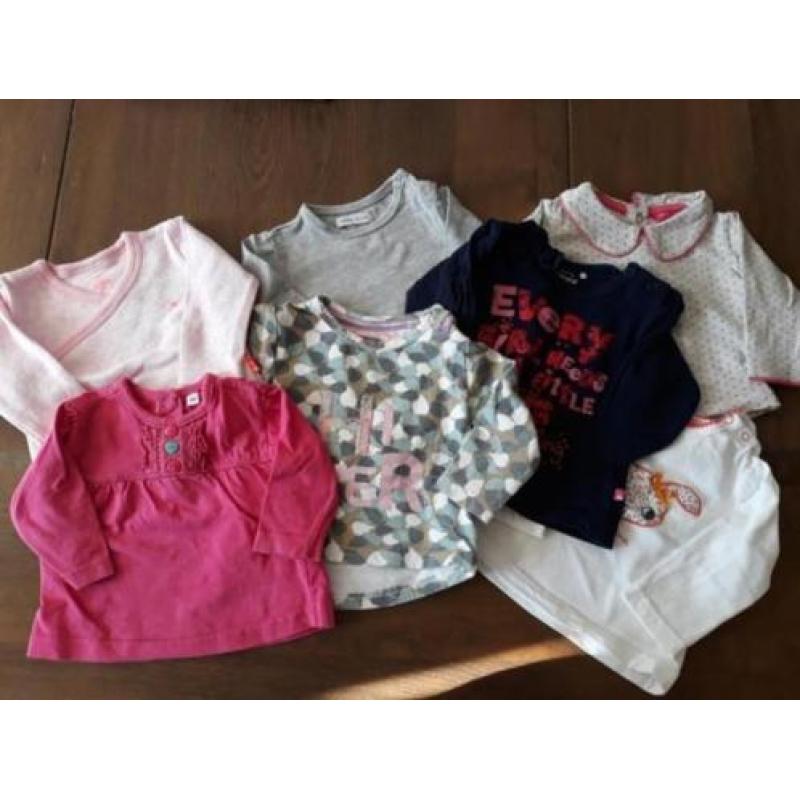 Babykleding meisje maat 50 en 56, noppies, prenatal, hema