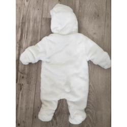 ZGAN (1x gedragen)Warm winterpak / berenpak baby mt 50